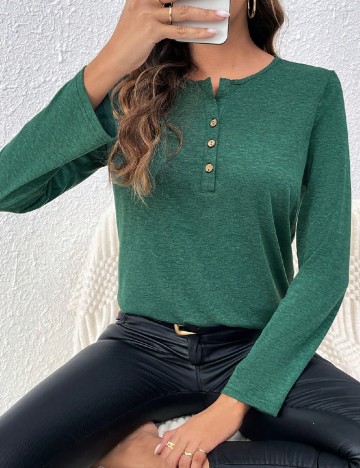 Bluza SHEIN, verde