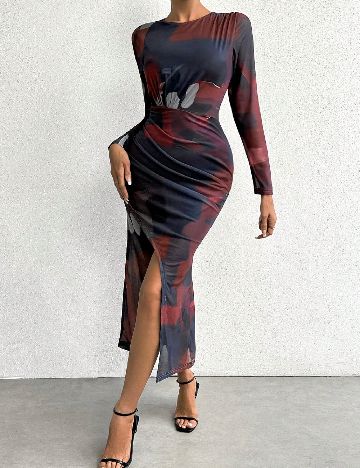 Rochie lunga SHEIN, mix culori