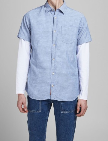 Camasa Jack&Jones, albastru, S