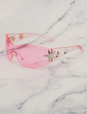 Ochelari de soare SHEIN, roz