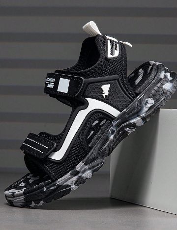 Sandale Shein Kids, negru