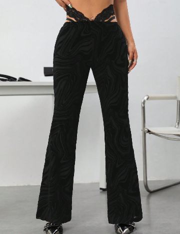 Pantaloni SHEIN, negru