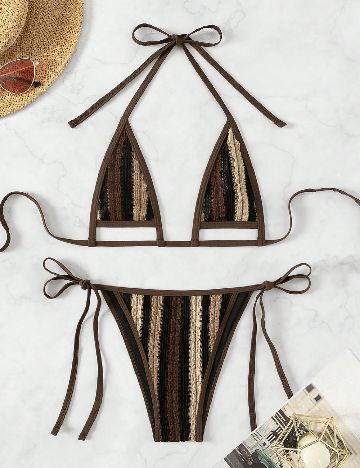 Costum de baie SHEIN, mix culori