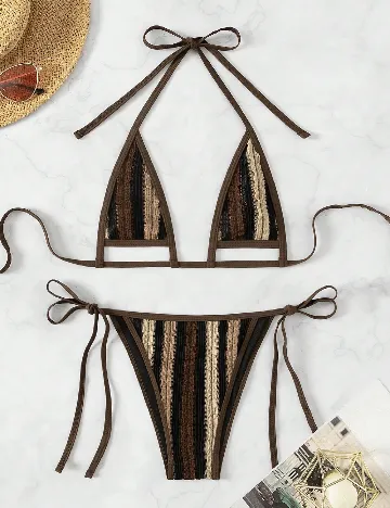 Costum de baie SHEIN, mix culori