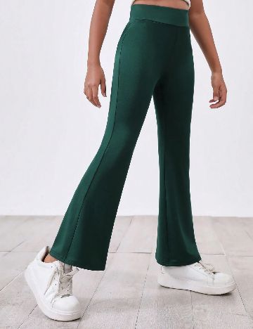 Pantaloni Shein Kids, verde