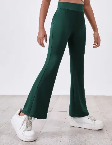 Pantaloni Shein Kids, verde