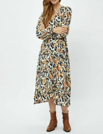 Rochie medie Peppercorn, mix culori