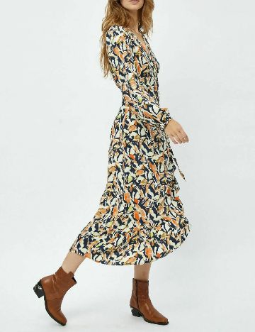 Rochie medie Peppercorn, mix culori