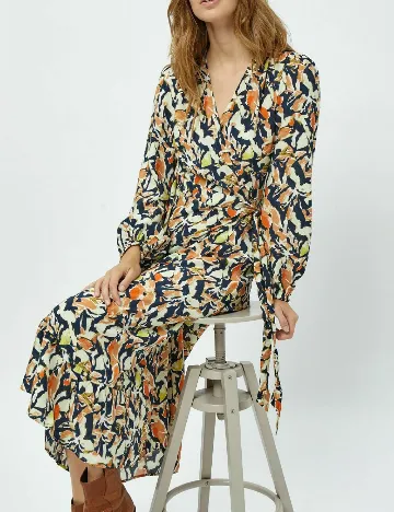 Rochie medie Peppercorn, mix culori