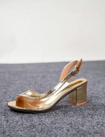 Sandale SHEIN, auriu