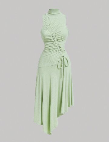Rochie medie SHEIN, verde
