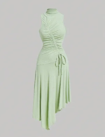 Rochie medie SHEIN, verde