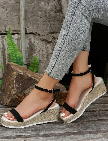 Sandale SHEIN, negru