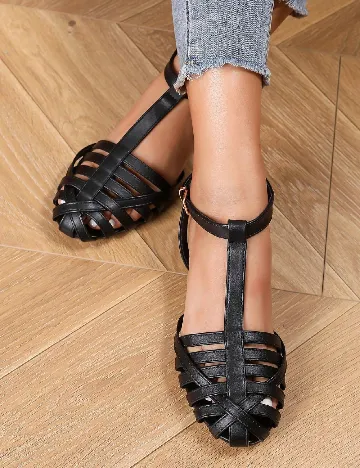 Sandale SHEIN, negru