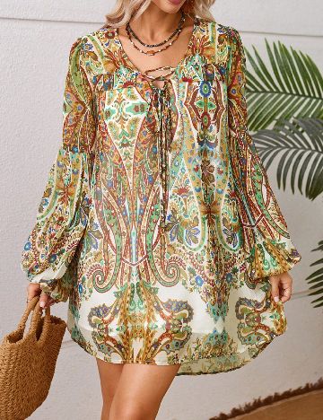 Rochie scurta SHEIN, mix culori