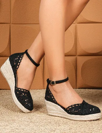 Sandale SHEIN, negru