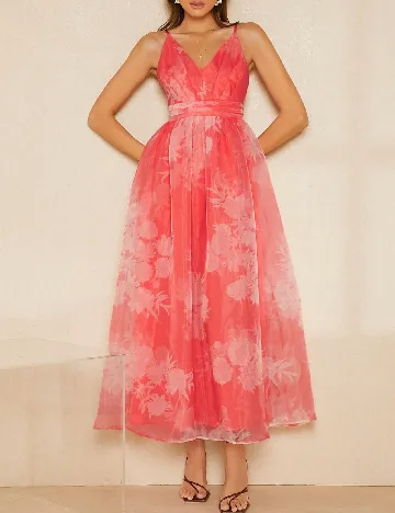 Rochie lunga SHEIN, roz