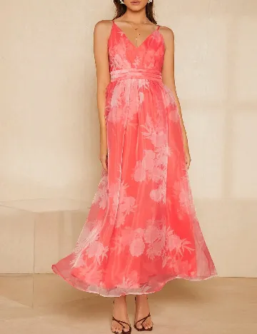 Rochie lunga SHEIN, roz