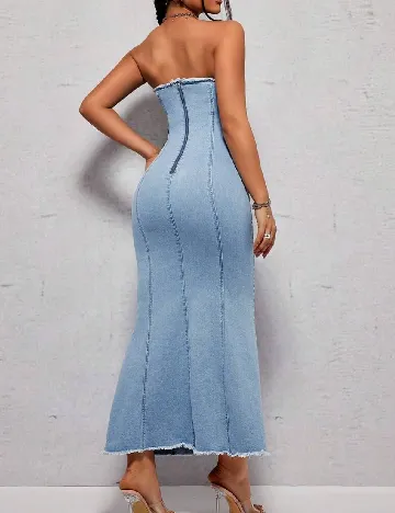 Rochie lunga SHEIN, albastru