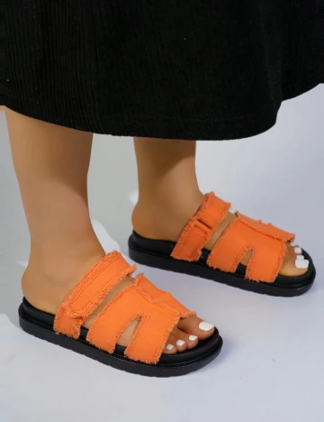 Slapi SHEIN, portocaliu