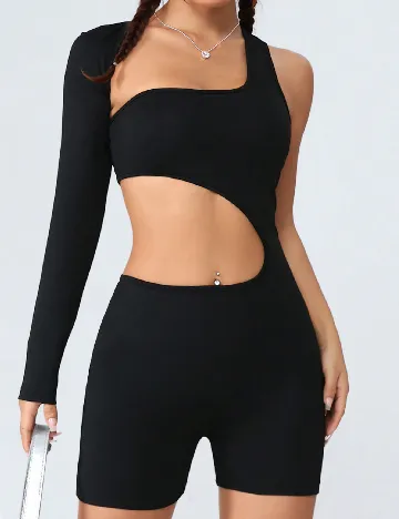 Salopeta SHEIN, negru