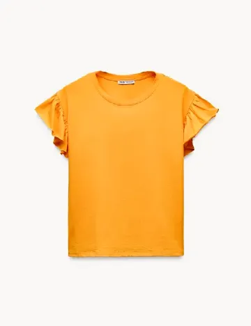 Tricou Zara, portocaliu