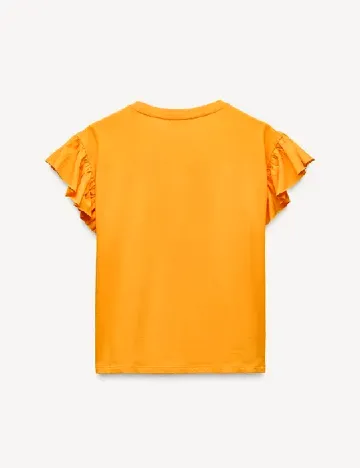 Tricou Zara, portocaliu
