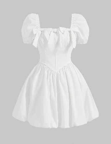 Rochie scurta SHEIN, alb