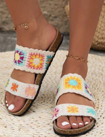 Slapi SHEIN, mix culori