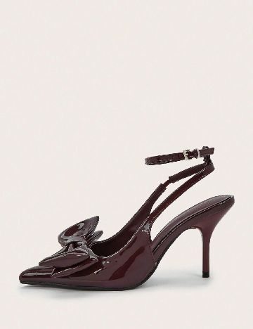 Pantofi SHEIN, visiniu