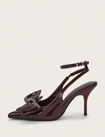 Pantofi SHEIN, visiniu