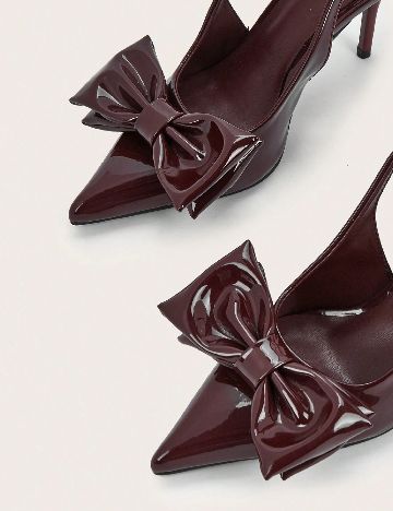 Pantofi SHEIN, visiniu