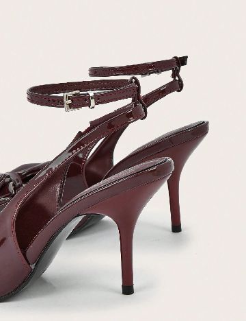 Pantofi SHEIN, visiniu