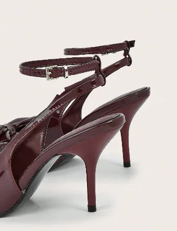 Pantofi SHEIN, visiniu