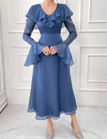 Rochie lunga SHEIN, albastru