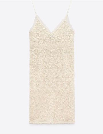 Rochie Zara, crem