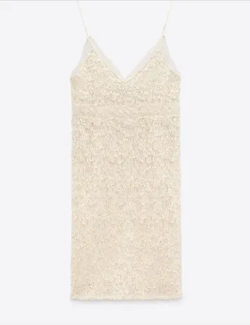 Rochie Zara, crem