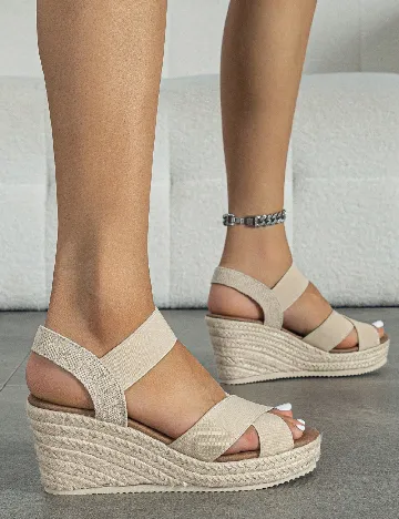 Sandale SHEIN, crem