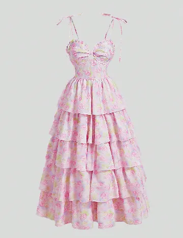 Rochie medie SHEIN, roz