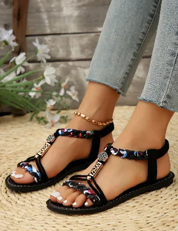 Sandale SHEIN, negru