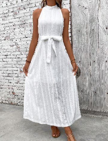 Rochie lunga SHEIN, alb