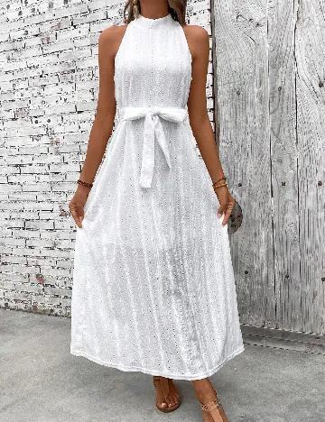 Rochie lunga SHEIN, alb