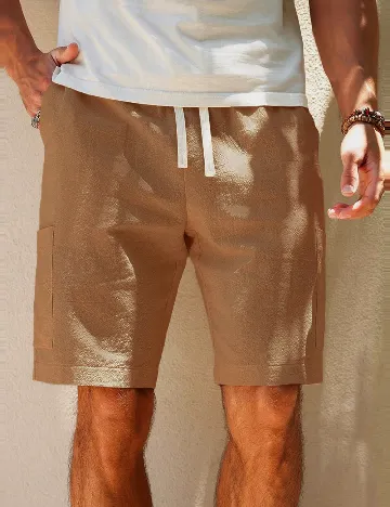 Pantaloni scurti SHEIN, maro