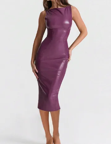 Rochie medie SHEIN, mov