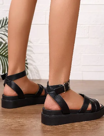 Sandale SHEIN, negru