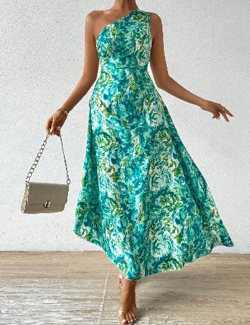 Rochie lunga SHEIN, verde