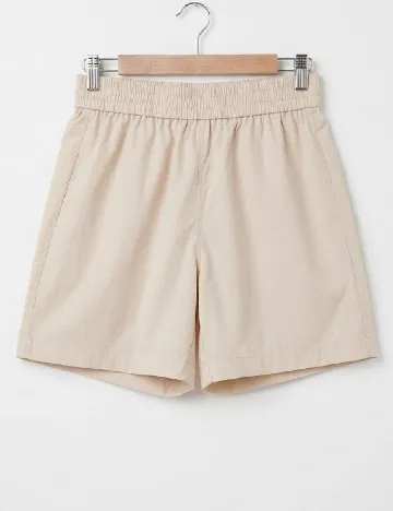 Pantaloni scurti SHEIN, crem