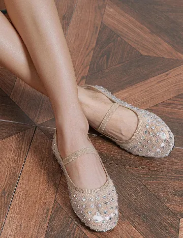 Balerini SHEIN, crem