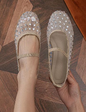 Balerini SHEIN, crem