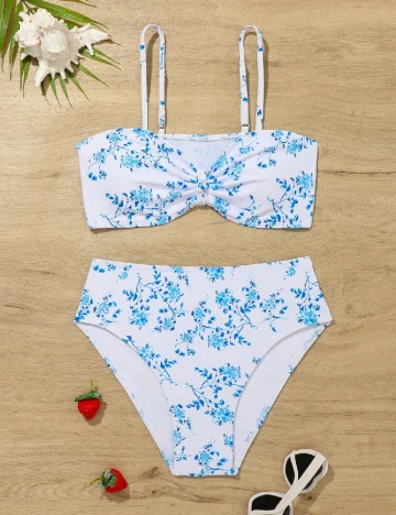 Costum de baie Shein Kids, alb